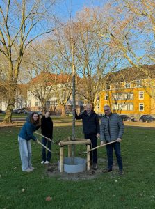 Mehr über den Artikel erfahren Nachhaltigkeit sichtbar gemacht: Eine Linde für unsere Schule 🌳