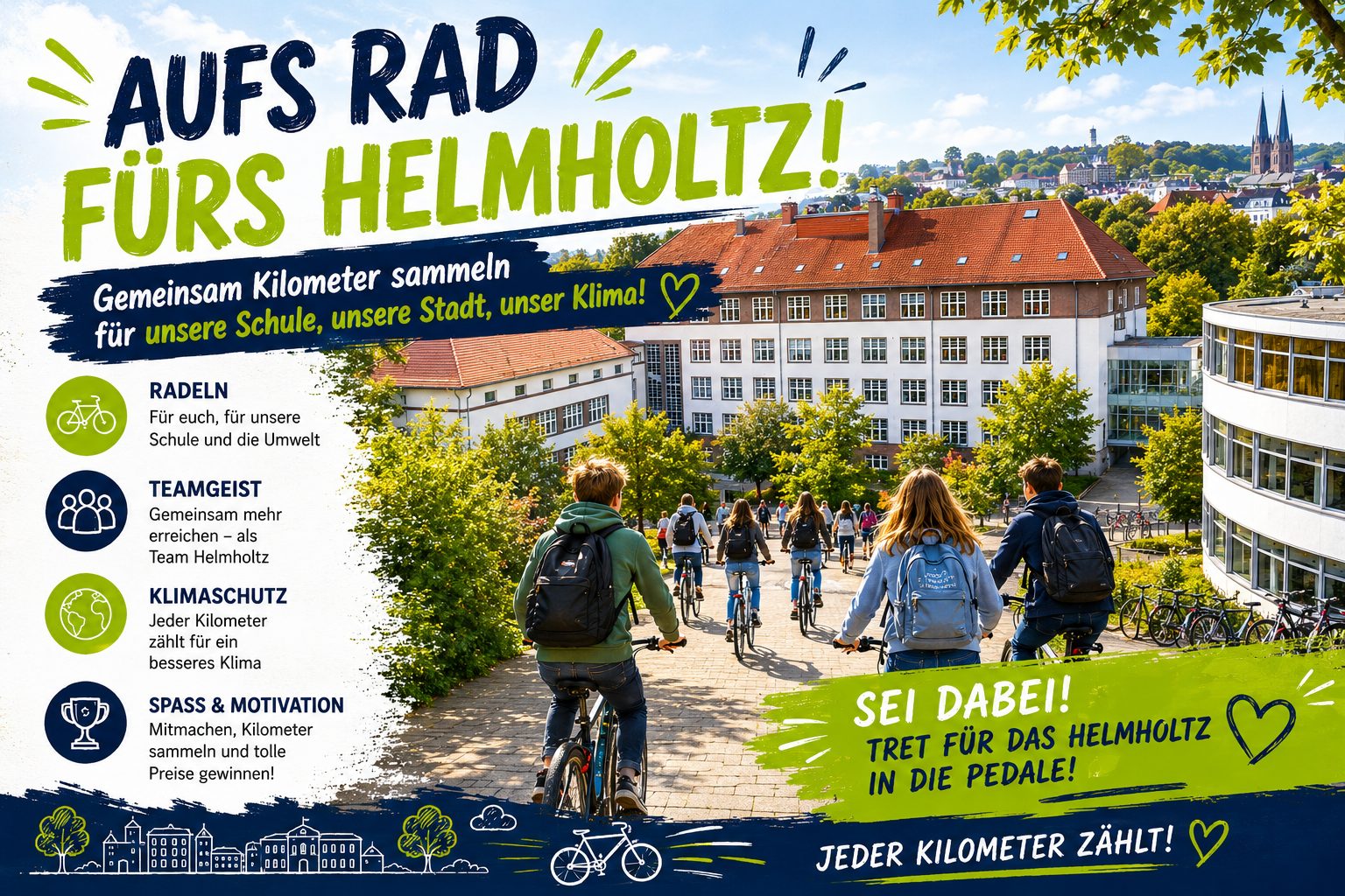 Sie betrachten gerade Helmholtz radelt mit
